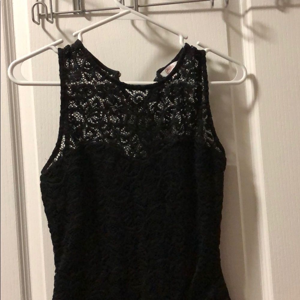 NWOT LACE BODICE ONE PIECE